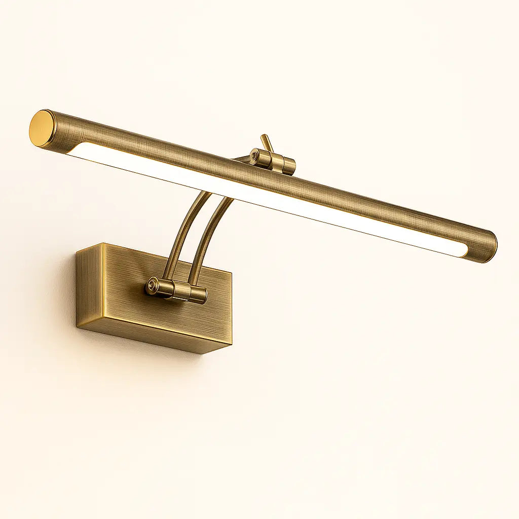 Luminaire mural LED moderne, aluminium étanche, éclaire élégamment avec style contemporain.